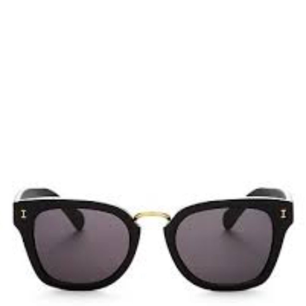 Illesteva Positano black and gold sunglasses